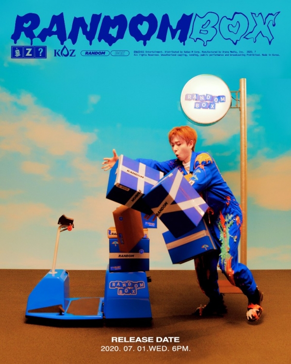 (사진=ZICO 3rd EP RANDOMBOX Concept Photo / KOZ ENTERTAINMENT OFFICIAL)