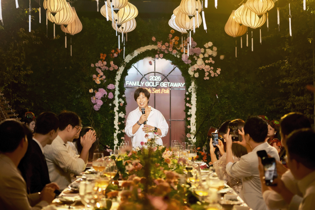 박세리 감독과 함께한 패밀리 디너 가든 파티