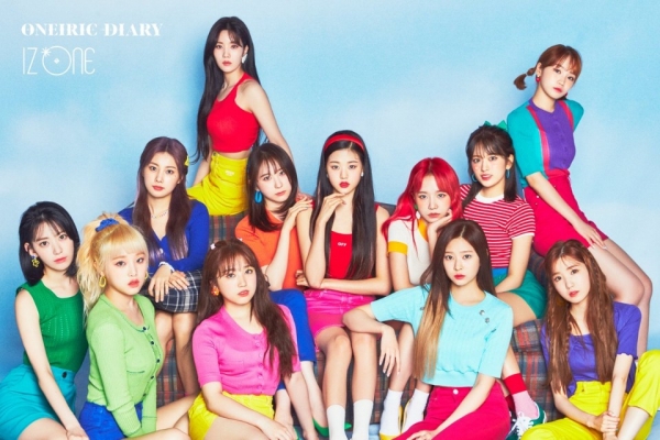 (사진=아이즈원 공식 SNS)